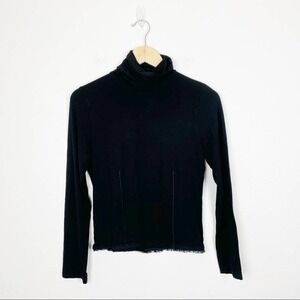 St. Emile Black long Sleeve Turtleneck